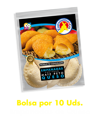 Bolsa por 10 Uds. Empanadas de Queso