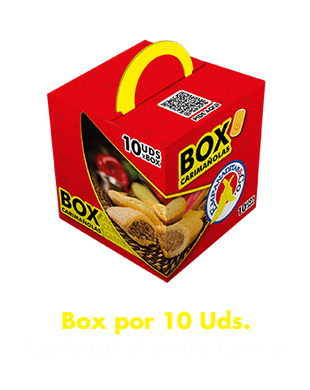 Box por 10 Uds. Carimañolas de Carne